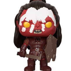 Figura de Lurtz realizada en vinilo perteneciente a la línea Pop! de Funko. La figura tiene una altura aproximada de 10 cm., y está basada en saga de El Señor de los Anillos