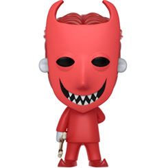 Figura de Lock realizada en vinilo perteneciente a la línea Pop! de Funko. La figura tiene una altura aproximada de 10 cm., y está basada en la película de Pesadilla antes de Navidad.