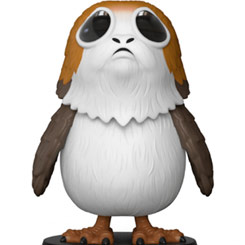 Figura de Sad Porg realizada en vinilo perteneciente a la línea Pop! de Funko. La figura tiene una altura aproximada de 10 cm., y está basada en saga de Star Wars.