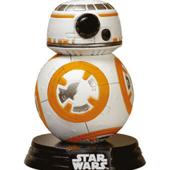 Figura de BB-8 realizada en vinilo perteneciente a la línea Pop! de Funko. La figura tiene una altura aproximada de 9 cm., y está basada en la saga de Star Wars.
