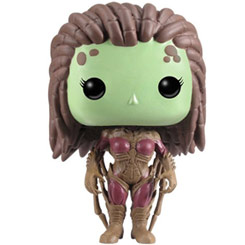 Figura de Kerrigan realizada en vinilo perteneciente a la línea Pop! de Funko. La figura tiene una altura aproximada de 10 cm., y está basada en el famoso Videojuego de StarCraft. 