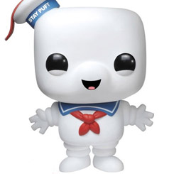 Deliciosa Figura de Stay Puft Marshmallow realizada en vinilo perteneciente a la línea Pop! de Funko. La figura tiene una altura aproximada de 15 cm., y está basada en la película de Los Cazafantasmas.