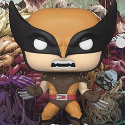 Figura de Wolverine realizada en vinilo perteneciente a la línea Pop! de Funko. La figura tiene una altura aproximada de 10 cm., y está basada en el comic de Wolverine. La línea