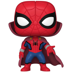 Figura de Zombie Hunter Spidey realizada en vinilo perteneciente a la línea Pop! de Funko. La figura tiene una altura aproximada de 10 cm., y está basada en saga de Marvel What If...?.