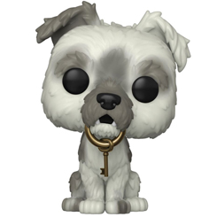 Preciosa figura del Perro de Piratas del Caribe realizada en vinilo perteneciente a la línea Pop! de Funko. La figura tiene una altura aproximada de 9 cm., y está basada en la atracción de Disney. 