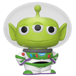Figura de Pixar Alien Remix - Buzz realizada en vinilo perteneciente a la línea Pop! de Funko. La figura tiene una altura aproximada de 10 cm., y está basada en la película de Disney Toy Story. 
