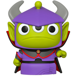 Figura de Pixar Alien Remix - Zurg realizada en vinilo perteneciente a la línea Pop! de Funko. La figura tiene una altura aproximada de 10 cm., y está basada en la película de Disney Toy Story. 