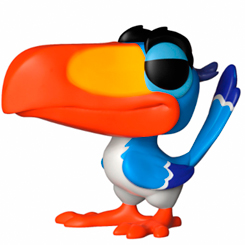 Figura del simpático Zazu realizada en vinilo perteneciente a la línea Pop! de Funko. La figura tiene una altura aproximada de 10 cm., y está basado en la película de Disney El Rey León.