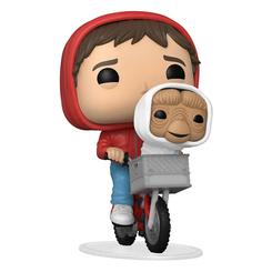 Figura de Elliot y E.T. El Extraterrestre realizada en vinilo perteneciente a la línea Pop! de Funko. La figura tiene una altura aproximada de 10 cm., y está basada en la película E.T. El Extraterrestre.
