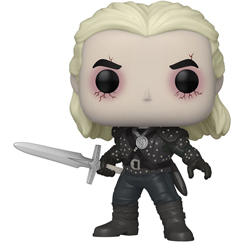 Figura de Geralt Chase realizada en vinilo perteneciente a la línea Pop! de Funko. La figura tiene una altura aproximada de 10 cm., y está basada en la serie de Netflix The Witcher.