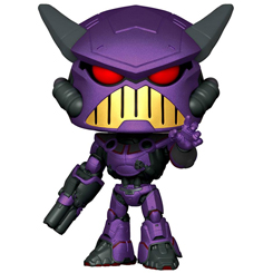 Figura de Zurg realizada en vinilo perteneciente a la línea Pop! de Funko. La figura tiene una altura aproximada de 9 cm., y está basada en la película de Disney Lightyear. 