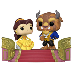 Figura de La Bella y la Bestia realizada en vinilo perteneciente a la línea Pop! de Funko. La figura tiene una altura aproximada de 10 cm., y está basada en la película de Disney La Bella y la Bestia.