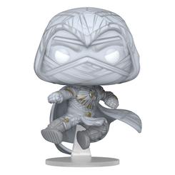 Figura de Moon Knight realizada en vinilo perteneciente a la línea Pop! de Funko. La figura tiene una altura aproximada de 9 cm., y está basada en el personaje de la serie de Disney +.