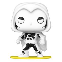 Figura de Moon Knight realizada en vinilo perteneciente a la línea Pop! de Funko. La figura tiene una altura aproximada de 9 cm., y está basada en el personaje de Marvel Comics. 
