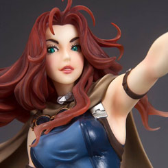 Detallada figura de Mara Jade presentado al más estilo japonés Bishoujo, basándose en los bocetos originales basados en Star Wars.