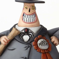 Busto Edición Limitada del Alcalde de Halloweentown basada en la película de Pesadilla Antes de Navidad, realizado por Grand Jester Studios para Disney. 