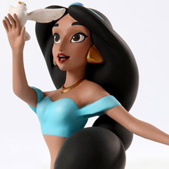 Busto Edición Limitada a 3000 unidades de la Princesa Jasmine basado en la película de Aladdin de 1992, realizado por Grand Jester Studios para Disney.