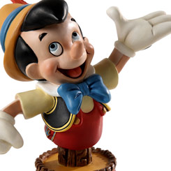 Busto de Pinocchio Edición Limitada a 3000 unidades basado en el clásico de Walt Disney “Pinocchio”.