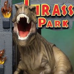 Diorama oficial de la D-Stage de Jurassic Park. Directamente de las películas Jurassic Park de Steven Spielberg de los años 90, Beast Kingdom presenta una nueva incorporación a la serie D-Stage