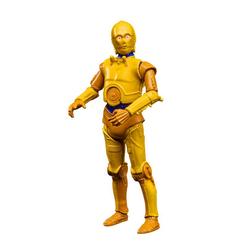 Figura 2021 See-Threepio (C-3PO) Star Wars: Droids Vintage Collection. C-3PO fue creado por el heroico Jedi Anakin Skywalker para la etiqueta y el protocolo, y ha sido un constante compañero del droide astromecánico R2-D2.