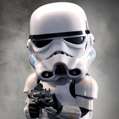 La figura de acción EAA de 16 cm. realizada por Beast Kingdom. Presenta al villano indispensable en "Star Wars": el Stormtrooper. Los efectos únicos de envejecimiento