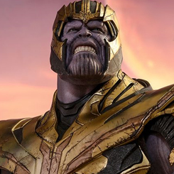 Figura Movie Masterpiece Edición Limitada de Thanos basada en la película Avengers Endgame, figura creada por la firma Hot Toys basándose en los bocetos originales de Marvel