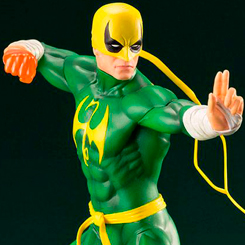 Figura ARTFX+ de Iron Fist basado en los Marvel's The Defenders. Esta figura ARTFX+ tiene un tamaño aproximado de 19 cm.