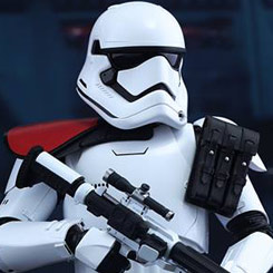 Figura Edición Limitada Movie Masterpiece First Order Stormtrooper Officer por la firma Hot Toys para Star Wars.