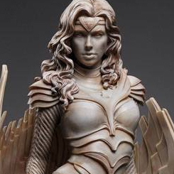 Estatua oficial Wonder Woman Museum Line basado en el personaje de DC Comics. Esta estatua de 1/4  con unas medidas aproximadas de 54 x 24 x 31 cm., de línea de museo 