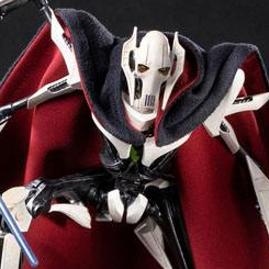 Con un cuerpo de cyborg hecho de partes cibernéticas, para aumentar sus capacidades de combate y equipado con cuatro brazos mecánicos, Iron Studios presenta con orgullo su estatua General Grievous Deluxe 