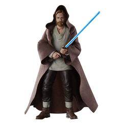 Figura 2022 Obi-Wan Kenobi (Wandering Jedi) Star Wars: Obi-Wan Kenobi Black Series. Esta figura Black Series a escala de 15 cm fue diseñada con lujo de detalles