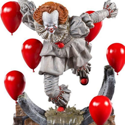 Figura oficial edición limitada de Pennywise basado en la película It capítulo dos. Disfruta de esta espectacular figura de uno de los payasos más aterradores de toda la gran pantalla. 