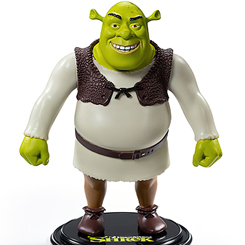 Figura articulada de Shrek basado en el popular personaje de la saga de película Shrek. Puedes mover tus brazos y piernas. Mide aproximadamente 15 cm. 