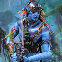 Figura Movie Masterpiece Edición Limitada de Jake Sully basado en la película Avatar interpretado por Sam Worthington.