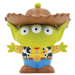Los alienígenas de Pizza Planet parecen estar asistiendo a una fiesta de Pixar esta noche. Haciéndose pasar por sus personajes favoritos, los extraterrestres se ponen una variedad de disfraces de Disney. 
