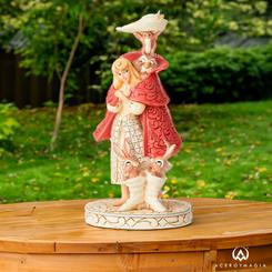 Adéntrate en el encantador mundo de los clásicos de Disney con esta cautivadora figura de la Princesa Aurora y sus amigos del bosque. Con un tamaño aproximado de 25 x 11 x 14 cm