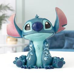 Mini Mochila Stitch Piña Deluxe Oficial Disney.