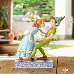 Figura 65 Aniversario del Clásico de Disney Peter Pan, Jim Shore ha elaborado esta figura con unas dimensiones aproximadas de 19 x 11 x 17 cm., en donde se ha mezclado la magia de las figuras de Walt Disney con el arte Heartwood Creek