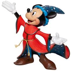 Espectacular figura para celebrar el 80 aniversario de Mickey Mouse como aprendiz de brujo de la línea Showcase de Walt Disney basada en el clásico de 1940 Fantasía.