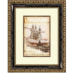 "Érase una vez", cobra ahora vida con este cuadro Edición Limitada de Walt Disney Signature del Castillo de la Cenicienta.