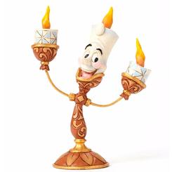 Figura de Lumiere basada en el clásico de Walt Disney “La Bella y la Bestia” de 1991, con aproximadamente 12 cm., de altura.