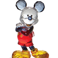 Figura oficial de Mickey Mouse de la línea The Disney Facets Collection. Esta preciosa figura está realizada en acrílico y tiene una altura aproximada de 10 cm.