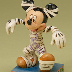 Ten Cuidado con esta figura de Mickey Mouse disfrazado de terrorífica Momia Egipc