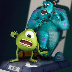 Estatua 1/10 Art Scale James P. Sullivan & Mike Wazowski Monstruos, S.A.