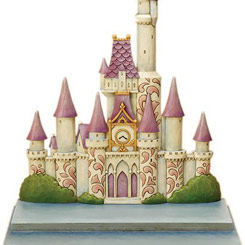 Soporte en forma de Castillo de Disney para las Princesas Disney “Blancanieves y El Príncipe, La Cenicienta y El Príncipe Azul, La Princesa Aurora...
