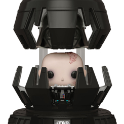 Figura Darth Vader en Meditation Chamber realizada en vinilo perteneciente a la línea Pop! de Funko. La figura tiene una altura aproximada de 16 cm., y está basada en la saga de Star Wars.