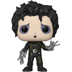 Figura pop de Edward Scissorhands realizadas en vinilo perteneciente a la línea Pop! de Funko. Las figuras tienen una altura aproximada de 10 cm., y están basadas en saga de Edward Scissorhands (Eduardo Manostijeras).