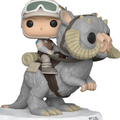 Figura Luke en Taun Taun realizada en vinilo perteneciente a la línea Pop! de Funko. La figura tiene una altura aproximada de 16 cm., y está basada en la saga de Star Wars. La línea de figuras POP! 