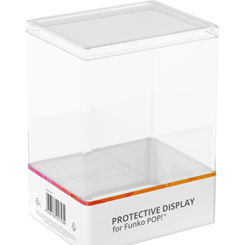 Caja protectora de alta calidad, fabricada de policarbonato extra claro y especialmente diseñada para figuras de Funko POP!™ y otros artículos. Realizada a medida para Funko POP!™