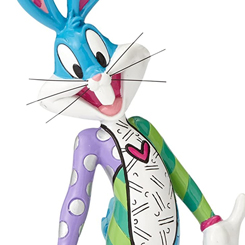 Figura del travieso embaucador Bugs Bunny, el personaje más icónico de Looney Tunes. Con su sonrisa encantadora y su ingenio rápido, seguramente atraerá a los fanáticos de Looney Tunes